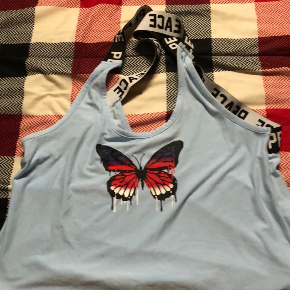 Blue peace NOBO tank top